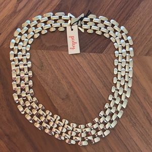 NWT - Gold Pixley Collar Necklace